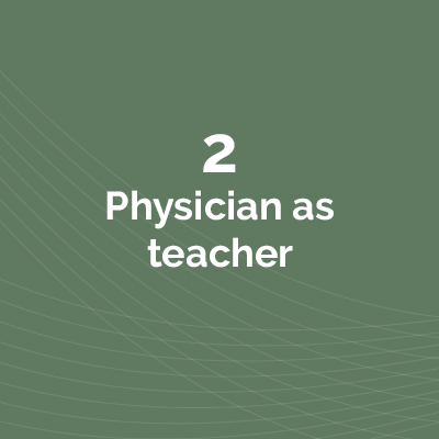 The Physician as teacher